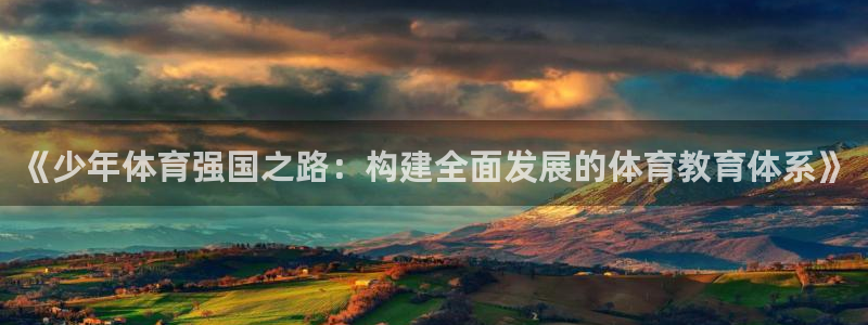 vsport体育在线官网：《少年体育强国之路：构建全面发展的体育教育体系》