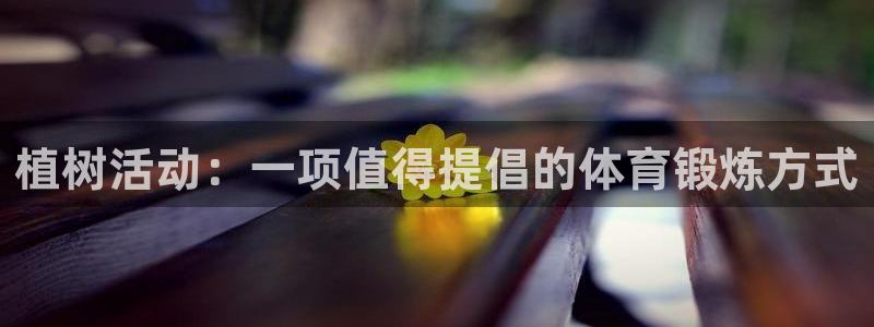 vsport体育：植树活动：一项值得提倡的体育锻炼方式