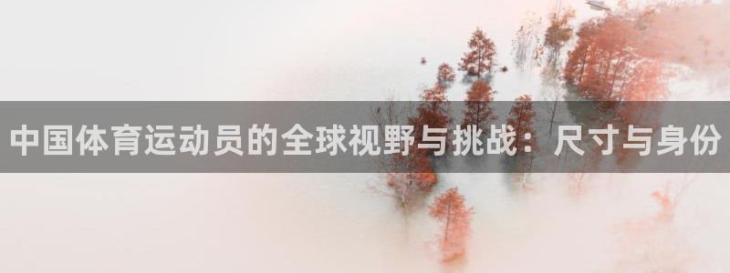 vsport体育在线官网：中国体育运动员的全球视野与挑战：尺寸与身份